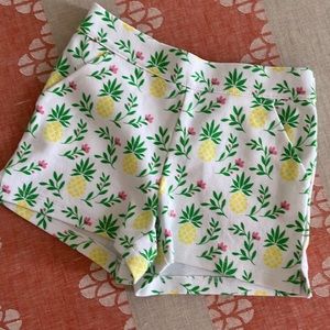 Girls Janie and Jack pull on elastic waist short size 4